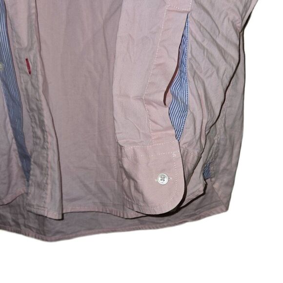 SOLD Psycho Bunny Pink Men's Button Down Large - Picture 5 of 5